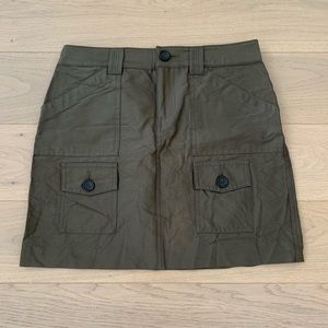Banana Republic Cargo Miniskirt